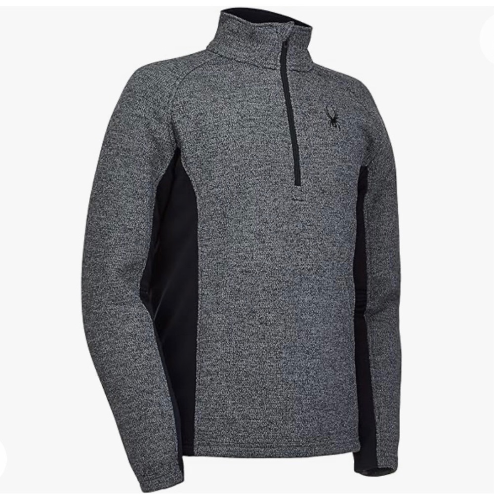 Spyder 1/4 Zip Jacket-size Large - Picture 2 of 12